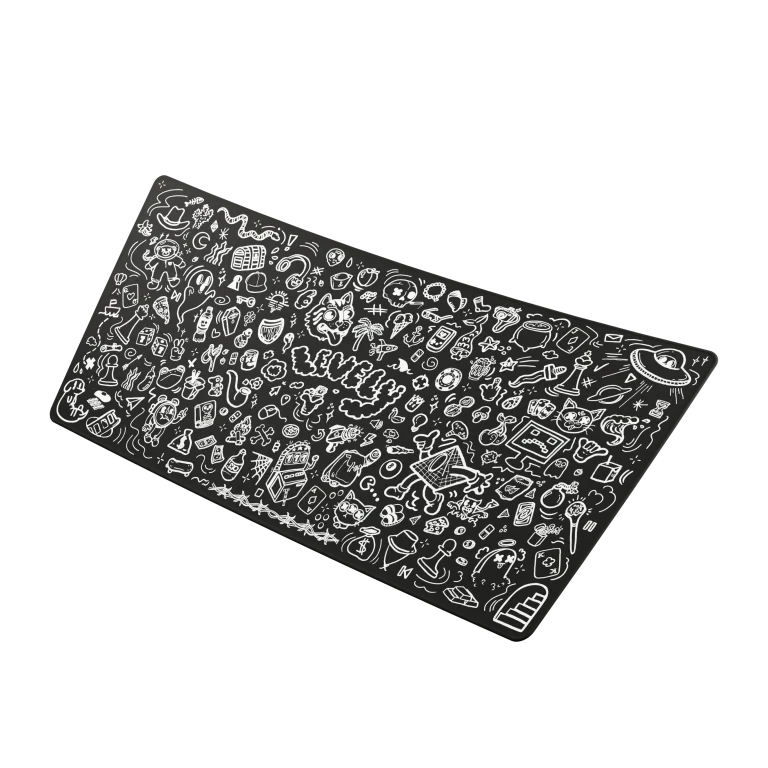 Levely doodleverse muismat 3d